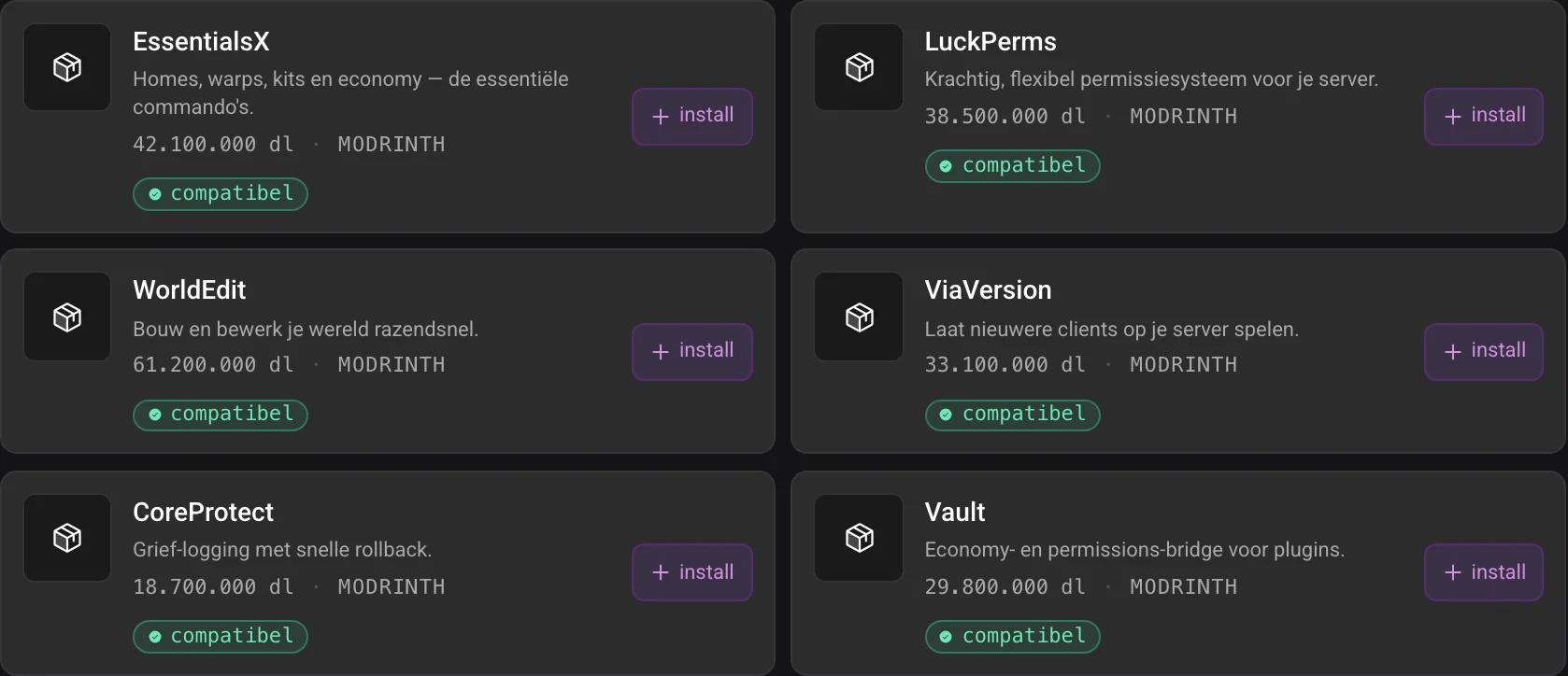 GameUnit add-ons — mods en plugins met één klik